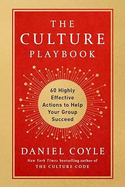 Cover of The Culture Playbook by Daniel Coyle