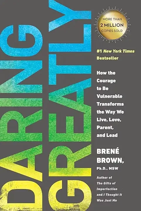 Cover of Daring Greatly by Brené Brown