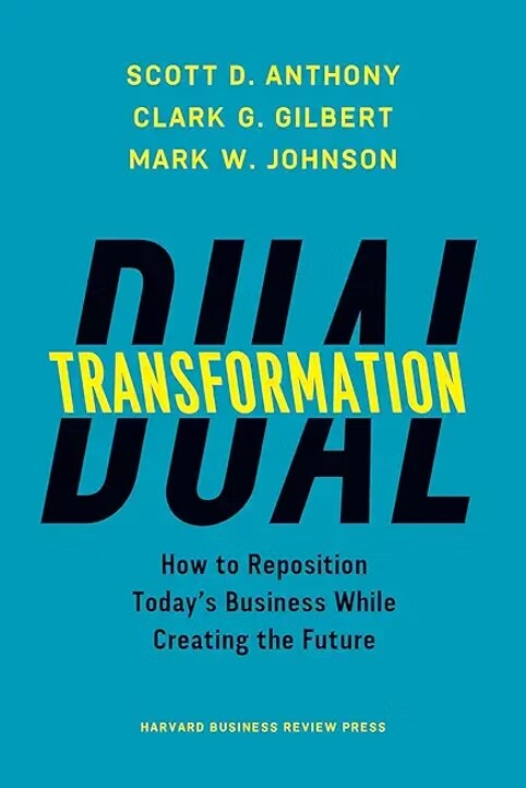 Cover of Dual Transformation by Scott D. Anthony, Clark G. Gilbert & Mark W. Johnson