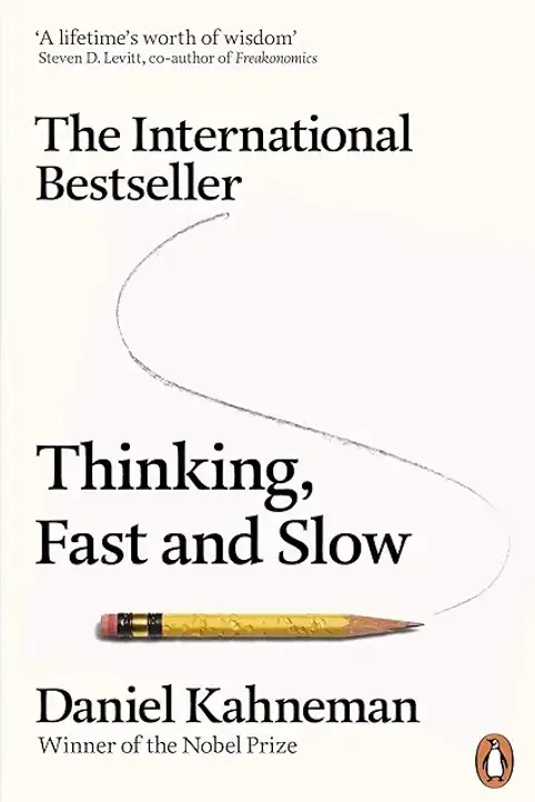 Cover of Thinking, Fast and Slow by Daniel Kahneman